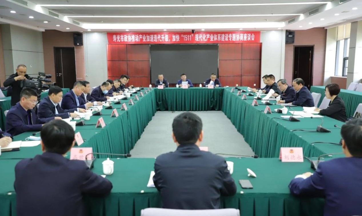 推動(dòng)產(chǎn)業(yè)加速迭代升級(jí)，加快“1511”現(xiàn)代化產(chǎn)業(yè)體系建設(shè)專題協(xié)商座談會(huì)